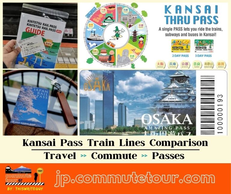 Kansai Tourist Pass Train Lines
