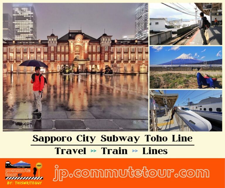 Sapporo City Subway Toho Line | Japan Train | 2023