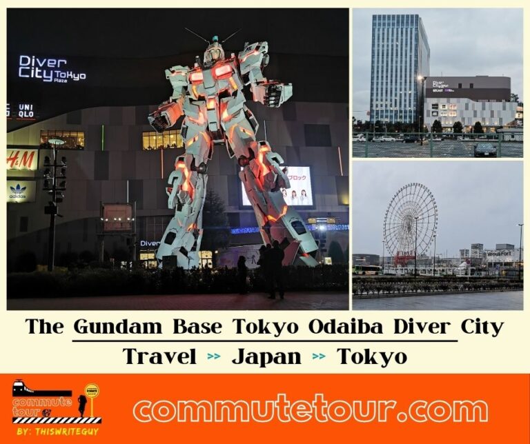 The Gundam Base Tokyo Odaiba Diver City Travel Guide | How to commute to Gundam Diver City | Japan