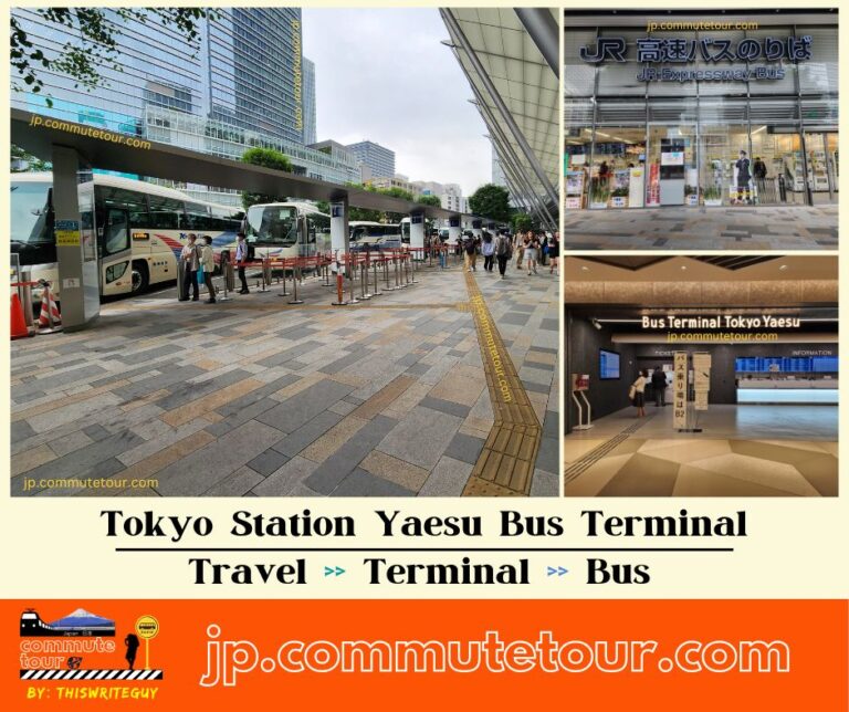 Tokyo Station Yaesu Exit Bus Terminal | Japan